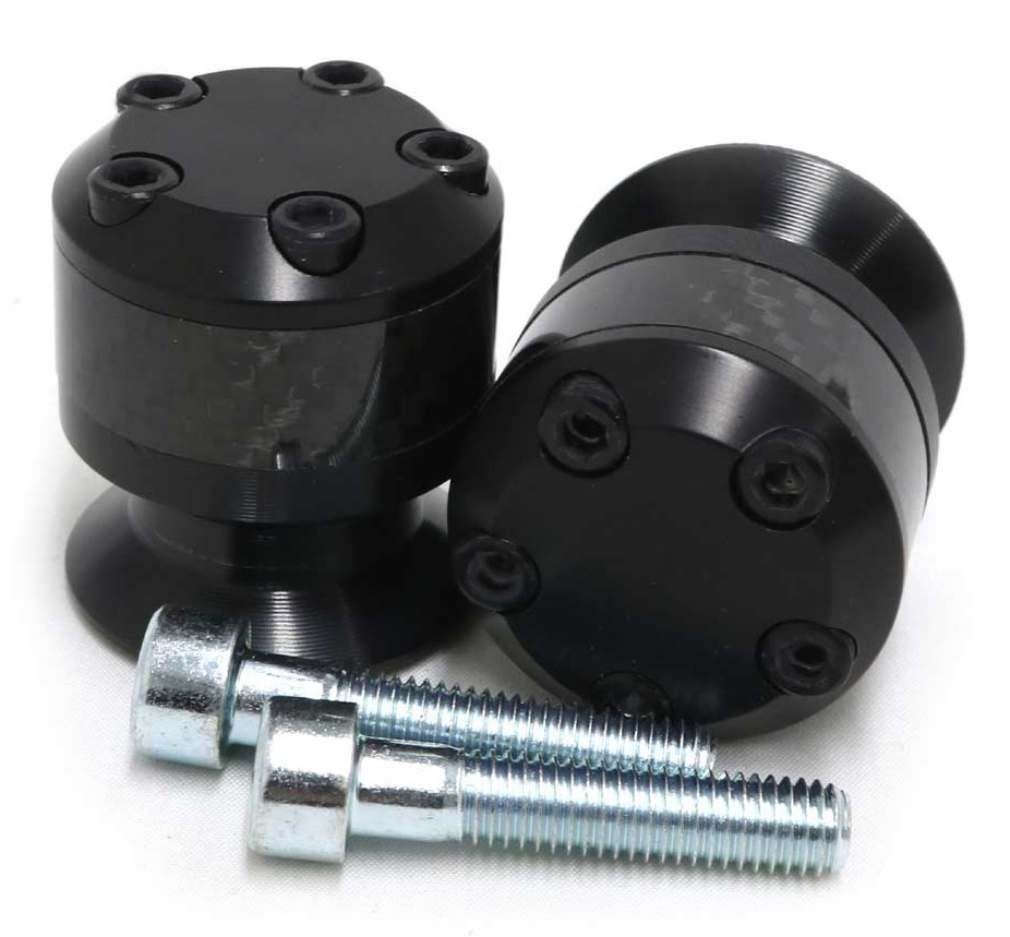 710-0749 SHOGUN Карбоновые слайдеры на маятник (SWINGARM SLIDERS CARBON)  71-1097 Western Power Sports купить