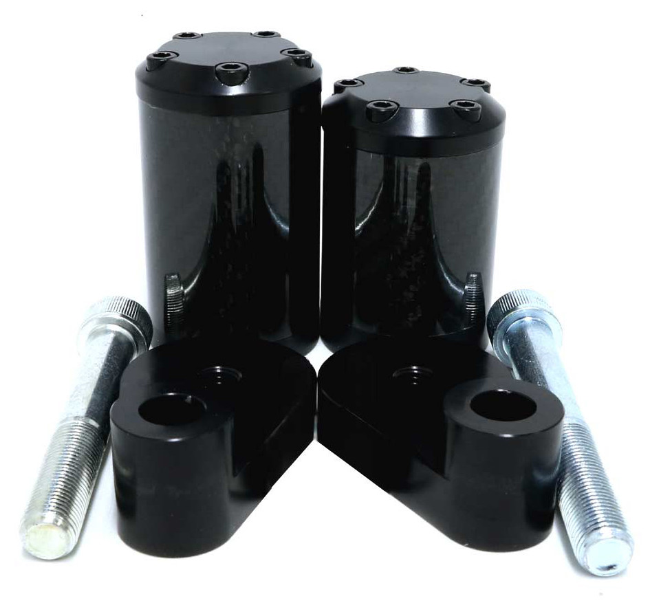 710-3809 SHOGUN Карбоновые слайдеры на раму (FRAME SLIDERS CARBON NO CUT)  71-1663 Western Power Sports купить