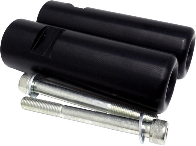 750-6129 SHOGUN Слайдеры на раму (FRAME SLIDERS NO CUT BLACK)  71-15009 Western Power Sports купить