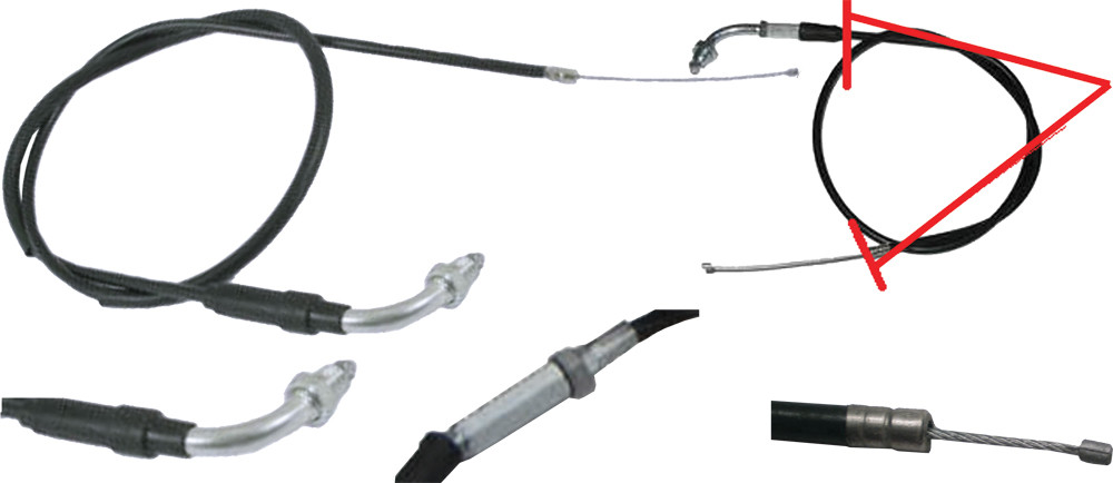 T2-210 MOGO PARTS Трос газа (THROTTLE CABLE T2 20-22")  609-2110 Western Power Sports купить