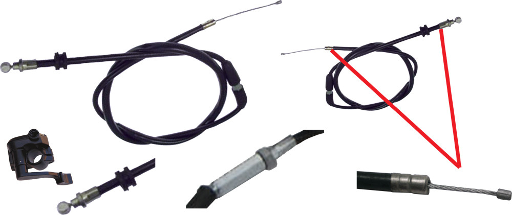 T3-310 MOGO PARTS Трос газа (THROTTLE CABLE T3 31")  609-2137 Western Power Sports купить