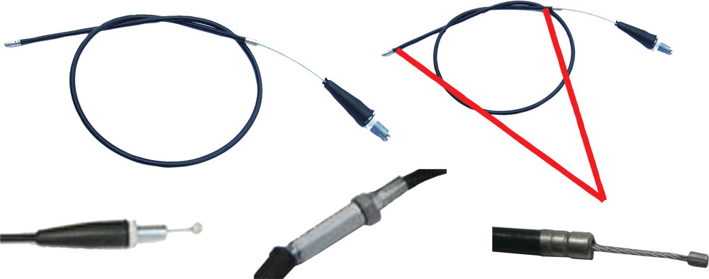 T4-305 MOGO PARTS Трос газа (THROTTLE CABLE T4 30.5")  609-2150 Western Power Sports купить